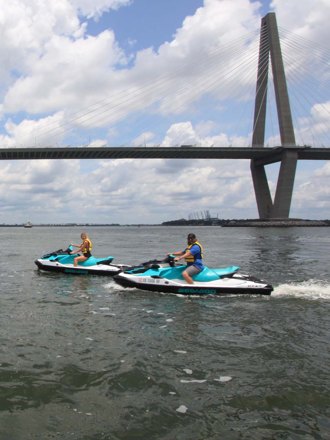 Charleston SC Jet Ski Harbor Tour Adventure