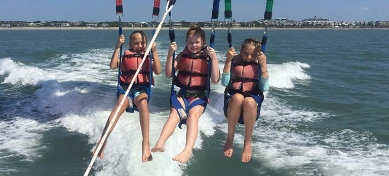 Tidal Wave Water Sports Charleston, SC Parasailing Jet Ski Water Skiing  Wake Boarding Banana Boat