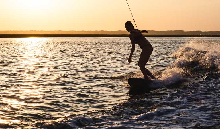 Surfing Sunset